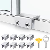 Fechaduras de janela ZRFCXE para segurança de janelas deslizantes (8 conjuntos)