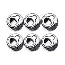 Fechaduras De Porta De Convés Redondas Marinhas Com Trava De Pressão Para RV, Barco, Iate