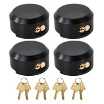 Fechaduras de porta de trailer Pomunty Heavy Duty Hockey Puck Locks x4 Fechaduras de porta de trailer Pomunty Heavy Duty Hockey Puck Locks x4