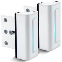 Fechaduras de porta DWELL+GOOD em alumínio de alta segurança (pacote com 2)