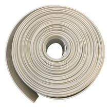 Fechamento De Portão Branco Pvc Divisor De Grama 10x25 Mts