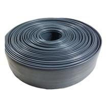 Fechamento De Portão Cinza 50mx10cm+50 Arrebite P/acabamento