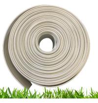 Fechamento Isolamento De Portão Protetor Divisor Branco 7x50 Fechamento Isolamento De Portão Protetor Divisor Branco 7x50
