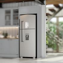 Fechamento para Geladeira Modulado com Armário 1 Porta Basculante Americana Henn - Cinza