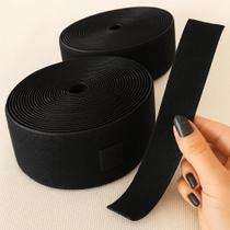 Fecho Adesivo 6 Metros 50mm Largo Autoadesivo Forte Preto Fecho Adesivo 6 Metros 50mm Largo Autoadesivo Forte Preto