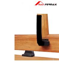 Fecho alavanca para janela de madeira tipo maxim ar cor preto - ROTO FERMAX