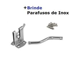 Fecho bate Trava Tranca Trinco Papagaio de Inox de Portão porta Mahler Fecho bate Trava Tranca Trinco Papagaio de Inox de Portão porta Mahler
