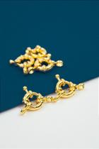 Fecho Boia 10mm em Ouro 18k - 01 Unidade Fecho Boia 10mm em Ouro 18k - 01 Unidade