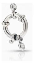 Fecho Boia 10mm Montagem Colar Pulseira Dourado Prateado Folheado Ouro / Prata Fecho Boia 10mm Montagem Colar Pulseira Dourado Prateado Folheado Ouro / Prata