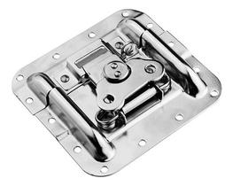 Fecho Borboleta Para Case Com Porta Cadeado Cromado Médio Nf