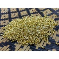 Fecho Canoa Latão - 1.5mm 100peças - Não enferruja - Produção de Bijuterias, Adereços, adornos Fecho Canoa Latão - 1.5mm 100peças - Não enferruja - Produção de Bijuterias, Adereços, adornos