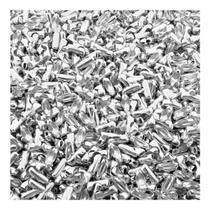 Fecho Canoa para Corrente Bolinha 2.4mm Niquel com 300 unidades