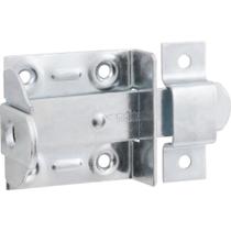 Fecho chato com porta cadeado 2" zincado