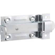 Fecho Chato Com Porta-cadeado 3" - 76,2 Mm Zincado Vonder - Aço Carbono Para Portas E Portões Fecho Chato Com Porta-cadeado 3" - 76,2 Mm Zincado Vonder - Aço Carbono Para Portas E Portões