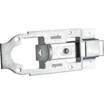Fecho Chato com Porta-cadeado 4" - 101,6 mm, Zincado, Encartelado, Vonder OstenVonder