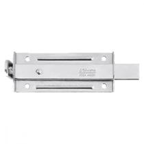 Fecho Chato Para Cadeado Zincado Silvana 700 - 5'' Pesado ./ Kit Com 6 Peças