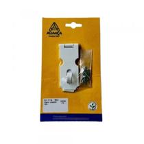 Fecho Com Porta Cadeado 81114 Cartela Branco 51mm Aliança