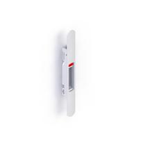 Fecho Concha Alumínio Branco 204mm Automático e Manual Alumiconte FEC1042EB