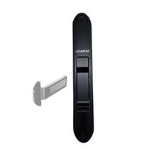 Fecho concha preto 7411/a slide 158mm c/lingueta gold tra011 janela porta aluminio udinese