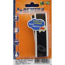 Fecho Contato Adesivo Preto 90X19Mm Com 4Pecas 012 Bribts000068 Fecho Contato Adesivo Preto 90X19Mm Com 4Pecas 012 Bribts000068