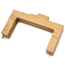 Fecho da Vovó Para Bolsas Villato - Mod 31 : Madeira Angelim