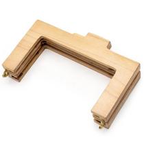 Fecho da Vovó Para Bolsas Villato - Mod 31 : Madeira Tauari