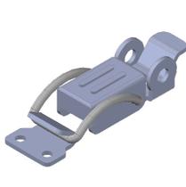 Fecho de Ação Rápida FP- 1 - B1 Zincado Metal Fecho Com Porta Cadeado