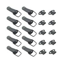 Fecho De Alavanca Com Mola 10 Peças Para Armário, Caixa, Alça, Trava, Fecho Tipo Pato