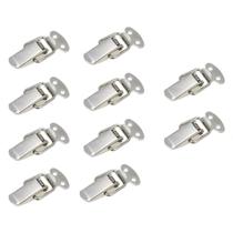 Fecho de alavanca mini em aço inoxidável Rannb 44 mm, pacote com 10 Fecho de alavanca mini em aço inoxidável Rannb 44 mm, pacote com 10