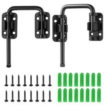 Fecho de alavanca para porta de correr de varanda GOZOLA 2,36" preto