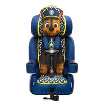 Fecho de assento de carro KidsEmbrace Nickelodeon PAW Patrol Chase 2 em 1 voltado para frente O reforço de arnês de 5 pontos de 22-65 libras se converte em amplificador de posicionamento por cinto de 40-100 libras Ajustável