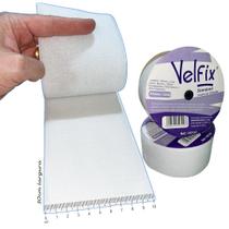 Fecho de contato 100mm Branco Fecho de Contato