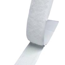 Fecho de contato 25mm circulo 1 metro branco