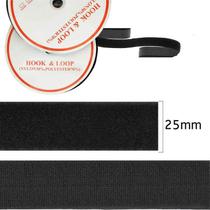 Fecho de Contato - Importado por Metro Preto 25mm