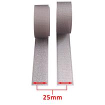 Fecho De Contato Macho E Fêmea 25mm X 1 Metro Cinza Escuro