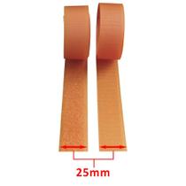 Fecho De Contato Macho E Fêmea 25mm X 1 Metro Cor Laranja