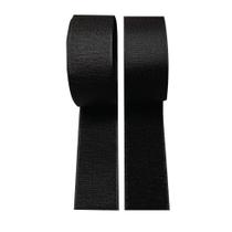 Fecho De Contato Macho E Fêmea 50mm X 1 Metro Cor: Preta