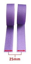 Fecho De Contato Macho / Fêmea 25mm X 1 Metro Cor Roxa