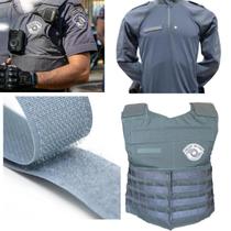 Fecho de contato velfix cinza 50mm