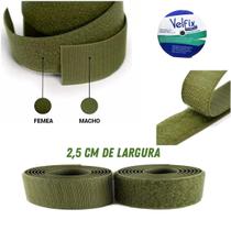 Fecho de contato velfix verde 25mm