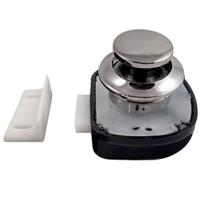 Fecho De Embutir Click Push Niquel Cromado Fecho De Embutir Click Push Niquel Cromado