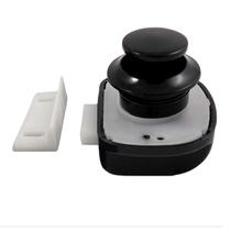 Fecho De Embutir Click Push Preto