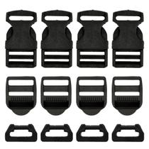 Fecho de Engate Rápido Com Reguladores 25mm 300 Peças