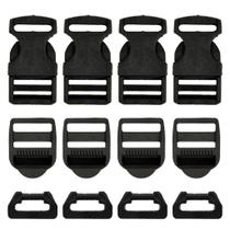 Fecho de Engate Rápido Com Reguladores 25mm 300 Peças