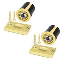 Fecho de esfera HOMOTEK 13/16" x 1-1/8" latão brilhante, kit com 2 unidades