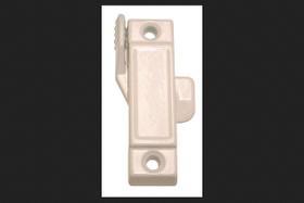 Fecho de janela suspenso único Barton Kramer White 7,5x2,5 cm