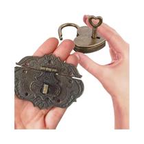 Fecho De Latão Antigo Para Caixa De Madeira, Gancho Vintage Para Joias, Caixa De Presente, Maleta,