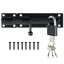 Fecho de parafuso deslizante Alise de 15 cm em aço inoxidável pesado