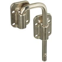 Fecho de porta deslizante National Hardware N238-972 V800 Nickel
