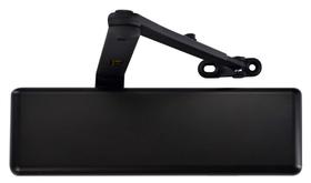 Fecho de porta LYNN HARDWARE DC9016 automático tamanho 1-6 preto fosco Fecho de porta LYNN HARDWARE DC9016 automático tamanho 1-6 preto fosco